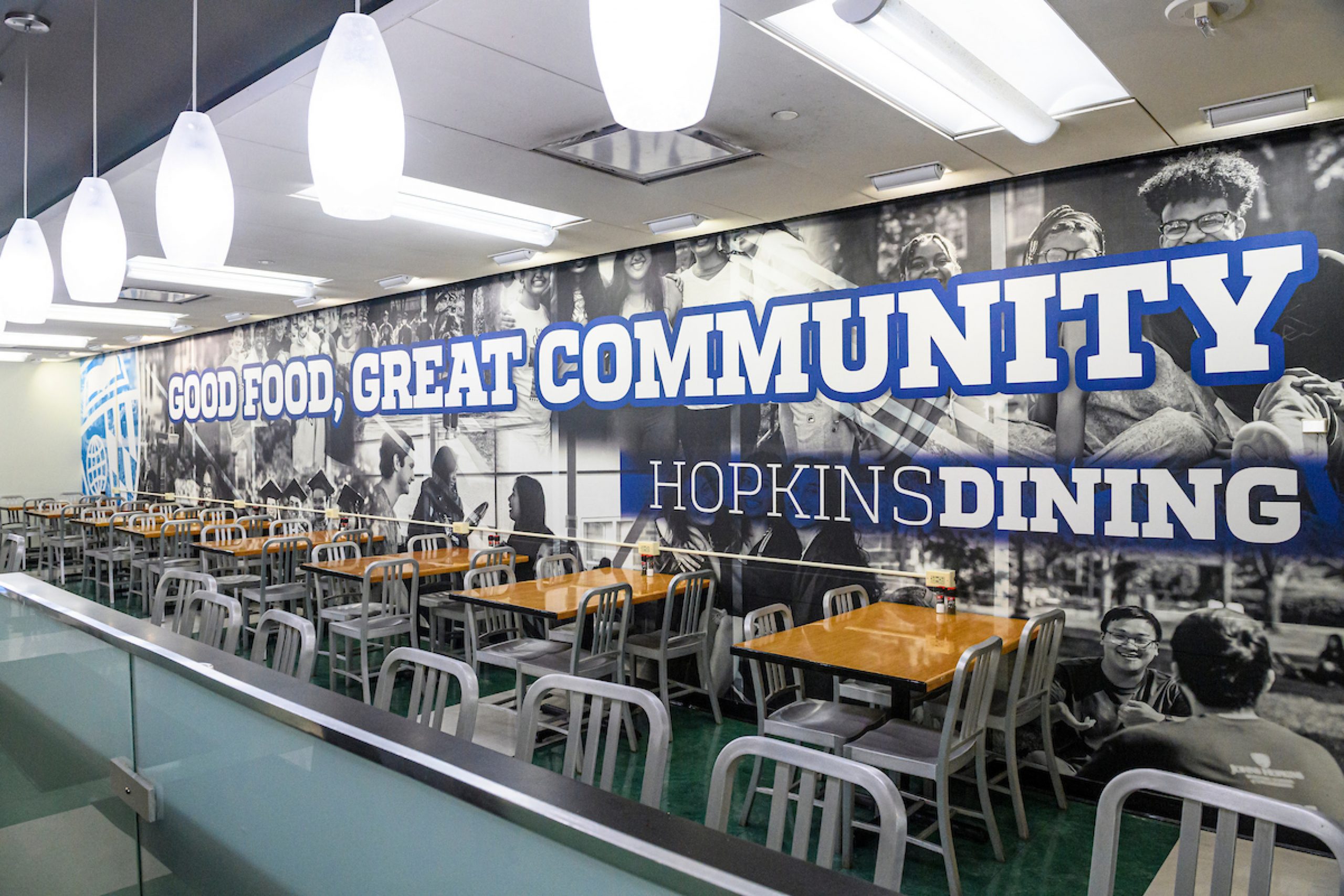 Hopkins Café Wall Mural image