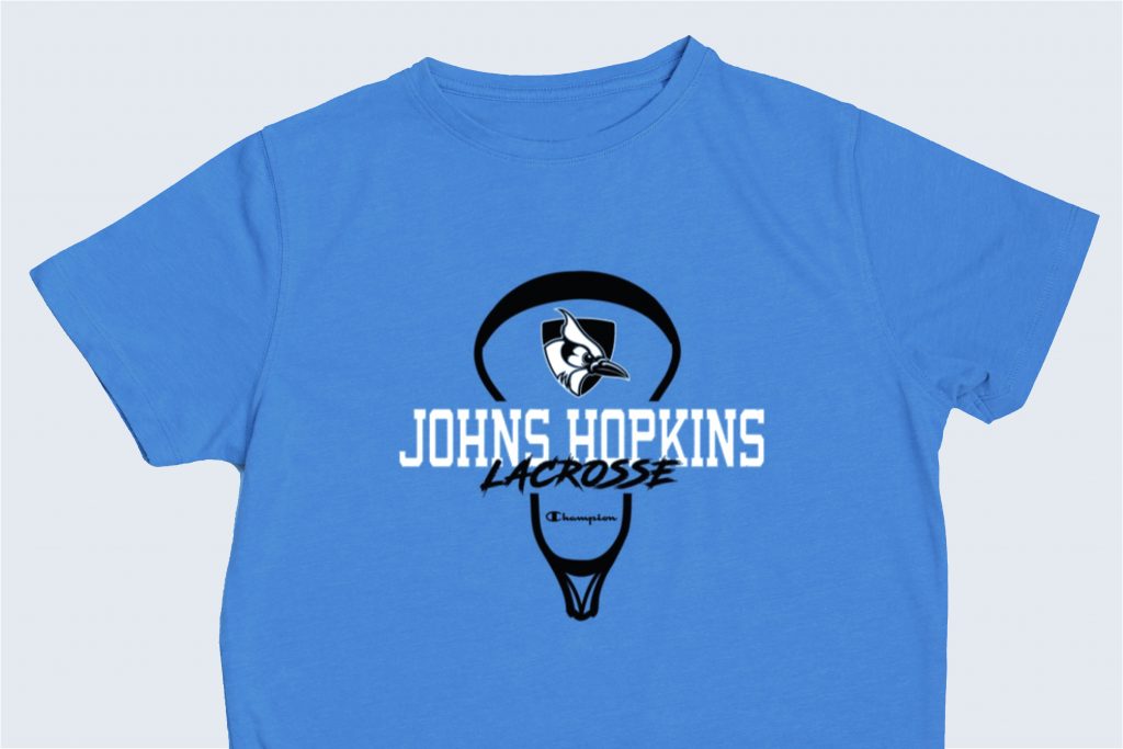 Johns Hopkins Lacrosse t-shirt