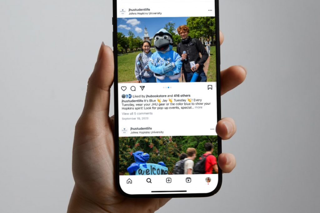 Blue Jay Tuesday social media post on Instagram