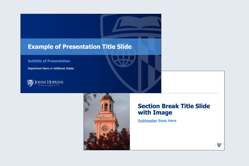 Powerpoint presentation template sample slides
