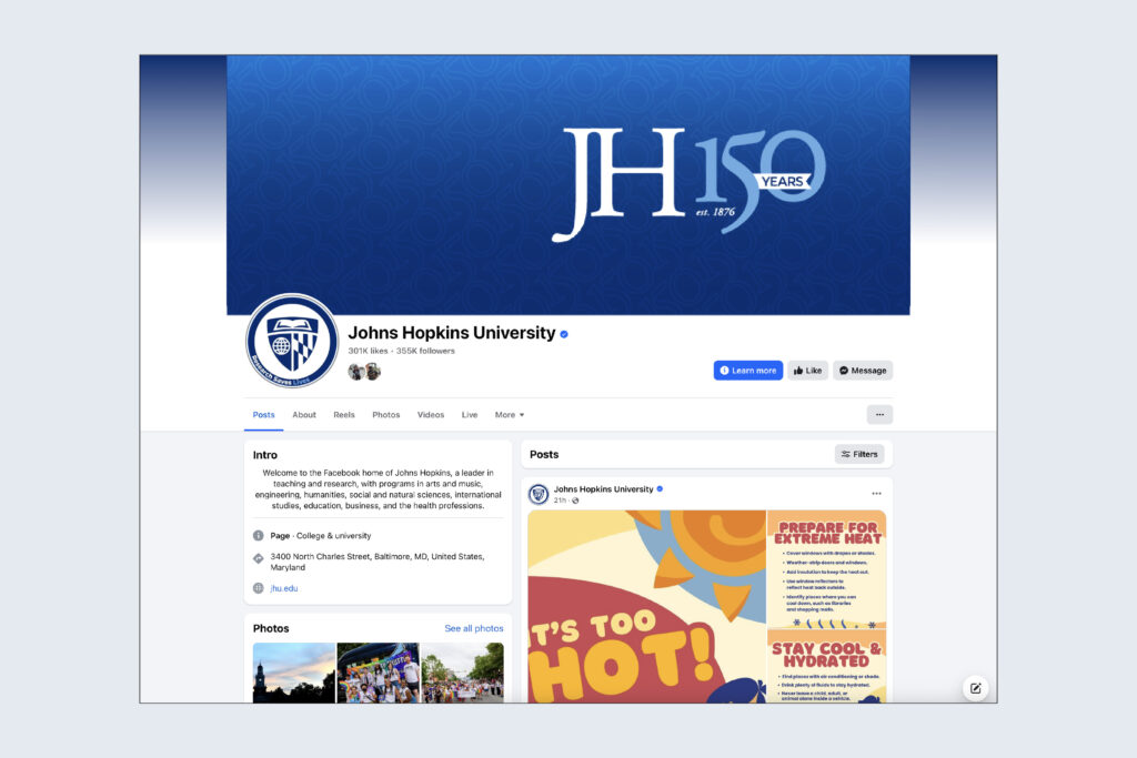 Facebook cover photo