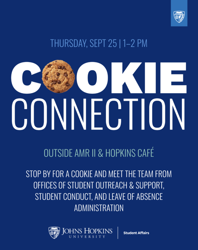 Cookie Connection flyer featuring Work Sans and Oswald paired together.