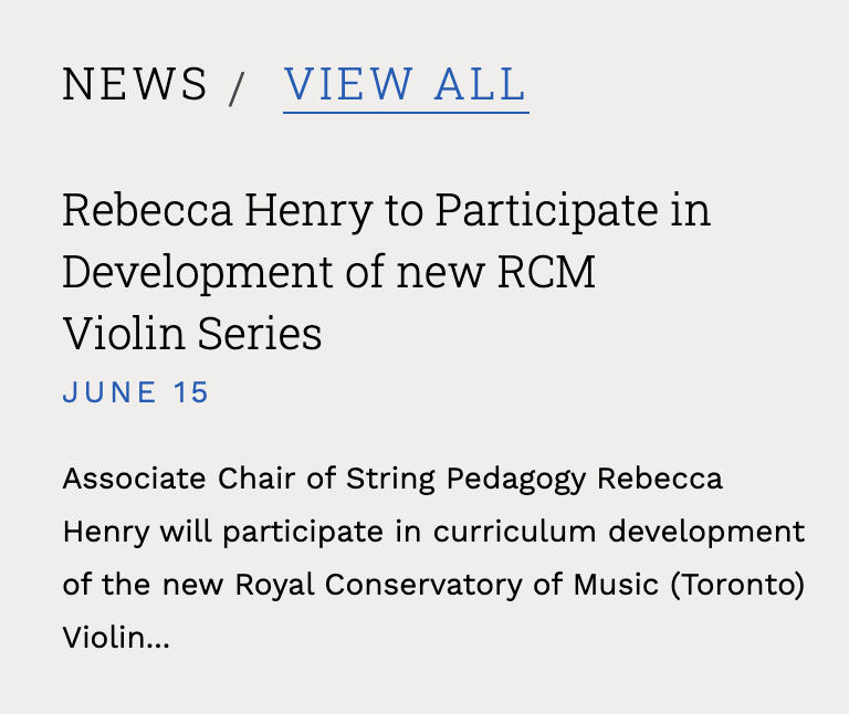 Screenshot of Peabody website news section featuring Roboto Slab in headline and Work Sans in body copy.
