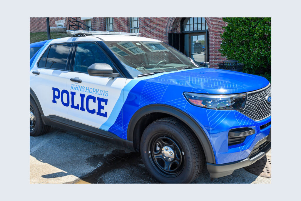 JHPD car with Community pattern
